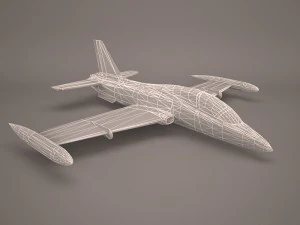 military aircraft 16 3D Model