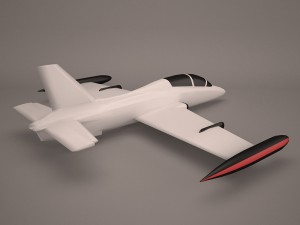 military aircraft 16 Model 3D