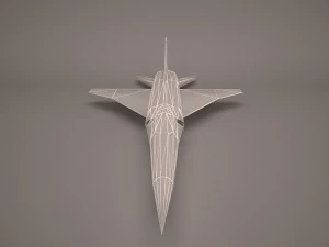 military aircraft 19 3D Model