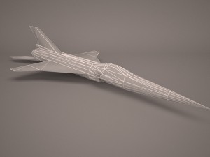 military aircraft 19 Model 3D