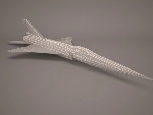 military aircraft 19 3D Model