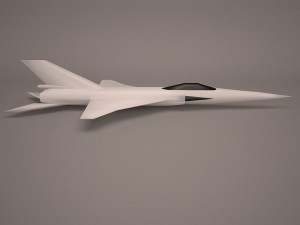 military aircraft 19 Model 3D