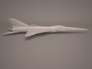 military aircraft 19 Model 3D