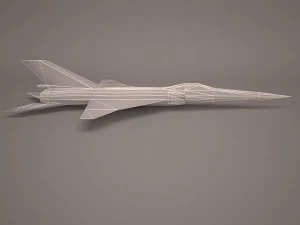 military aircraft 19 3D Model
