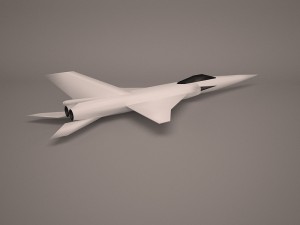 military aircraft 19 Model 3D