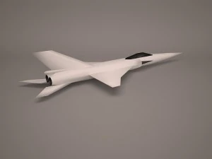military aircraft 19 3D Model