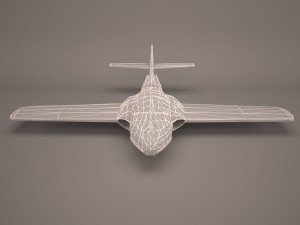 military aircraft 21 3D Model