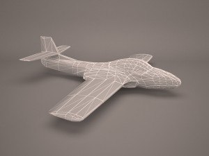 military aircraft 21 3D Model