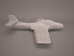 military aircraft 21 3D Model