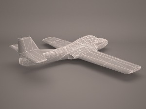military aircraft 21 3D Model