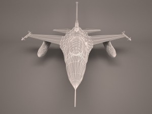 military aircraft 22 Modelo 3D