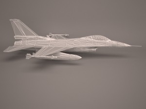 military aircraft 22 Modelo 3D