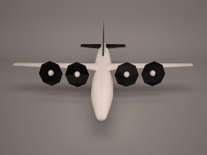 military aircraft 23 3Dモデル