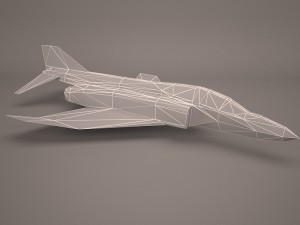 military aircraft 25 3Dモデル
