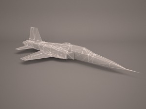 military aircraft 26 Model 3D