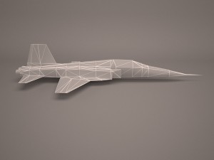 military aircraft 26 Model 3D
