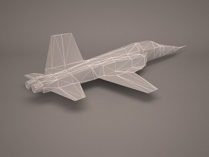 military aircraft 26 Model 3D