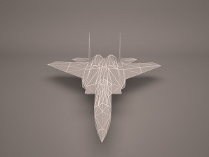 military aircraft 27 Modelo 3D