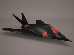 military aircraft 28 3D Model