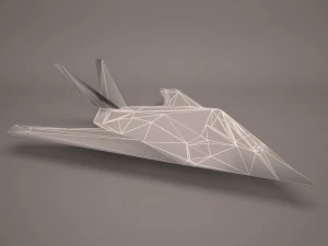 military aircraft 28 3D Model