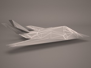 military aircraft 28 3D Model