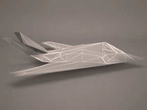 military aircraft 28 3D Model