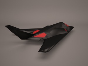 military aircraft 28 3D Model