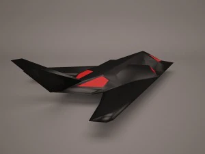 military aircraft 28 3D Model
