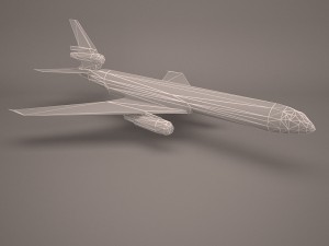military aircraft 29 Modelo 3D