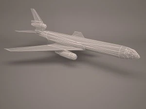 military aircraft 29 3D Model