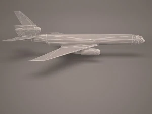 military aircraft 29 3D Model