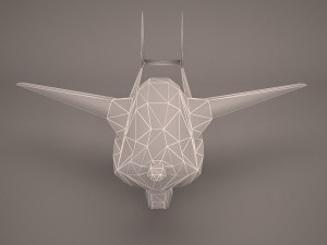 military aircraft 30 3D Model