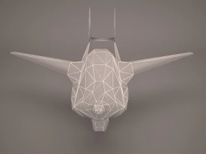 military aircraft 30 3D Model