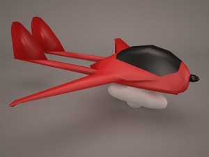 military aircraft 30 3D Model