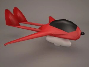 military aircraft 30 3D Model