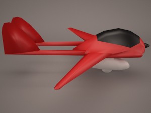 military aircraft 30 3D Model