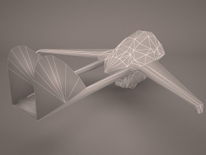 military aircraft 30 3D Model