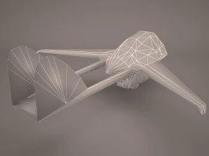 military aircraft 30 3D Model