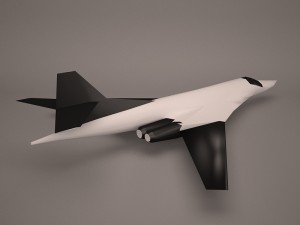 military aircraft 31 Model 3D