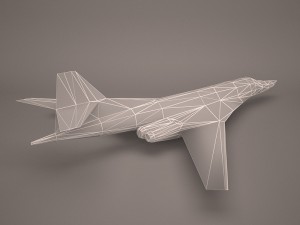 military aircraft 31 Model 3D