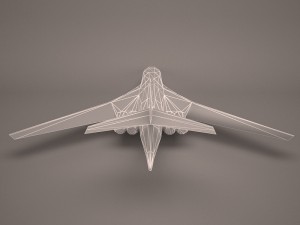 military aircraft 31 Model 3D