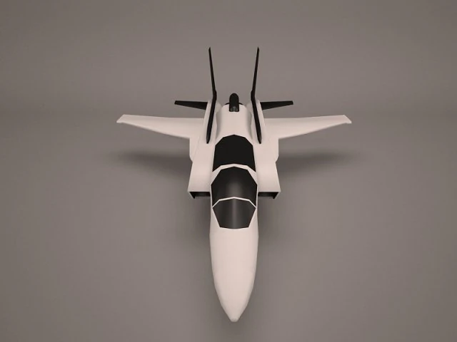 military aircraft 32 3D Model .c4d .max .obj .3ds .fbx .stl .blend 