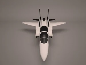 military aircraft 32 3D Model