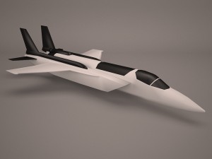 military aircraft 32 3D 모델