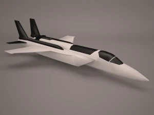 military aircraft 32 3D Model