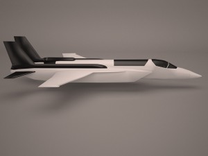 military aircraft 32 3D 모델
