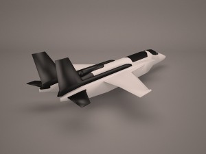 military aircraft 32 3D 모델