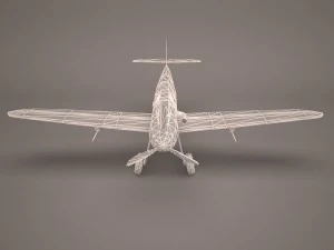 military aircraft 33 3D Model