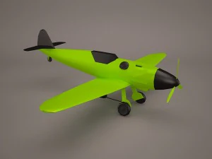military aircraft 33 3D Model