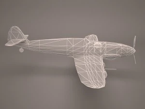 military aircraft 33 3D Model